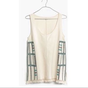 Madewell Boho Fringe Tank Top